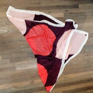 3 for $25 - Polka dot scarf LOFT  circles